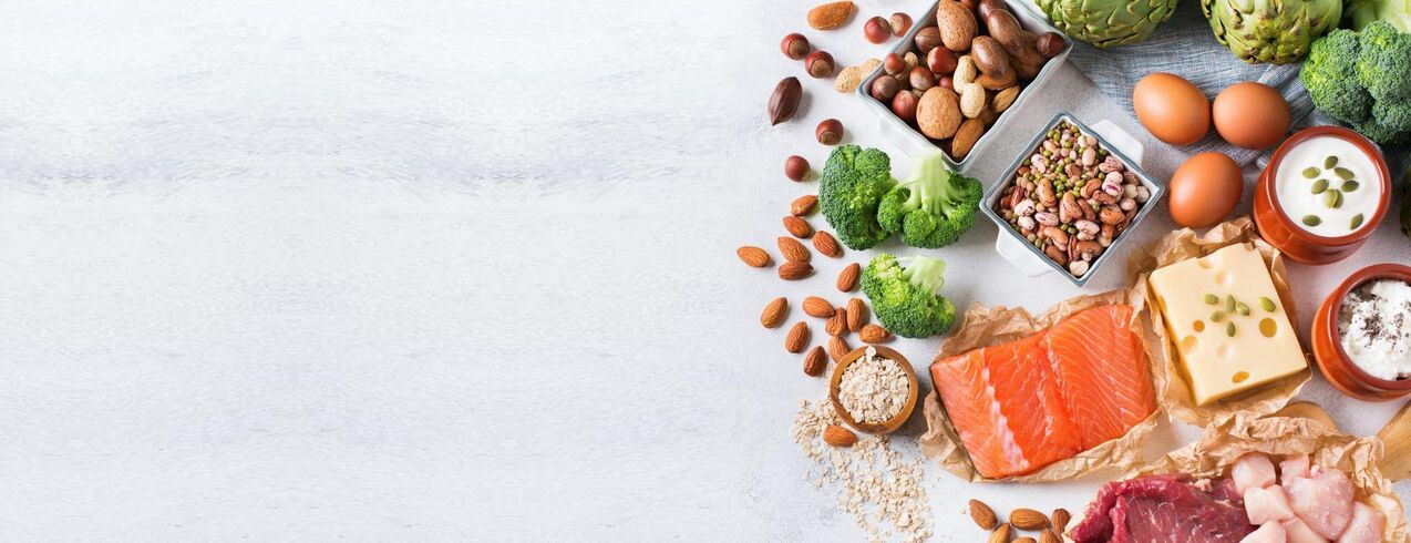 Productos para una dieta proteica